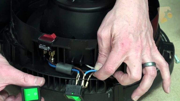 How to Replace Switch for Hoover Vacuum Cleaner