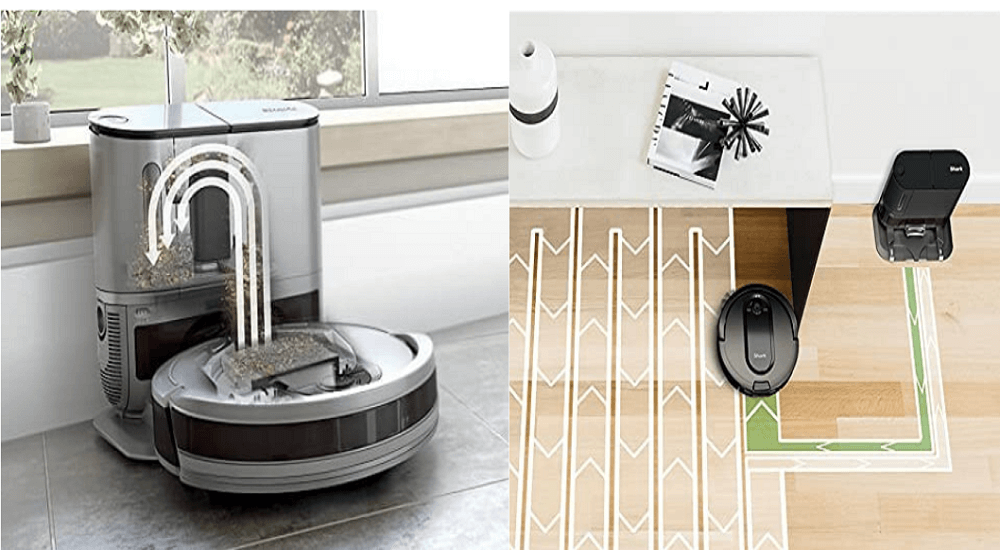 A robot vacuum cleaner that works on dog hair