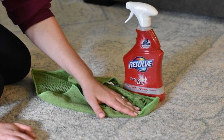 How to Use Resolve Carpet Cleaner Spray for the Best Results?